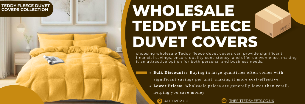wholesale teedy fleece duvet cover sets