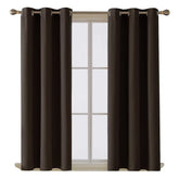 Thermal thick Blackout eyelet Curtains