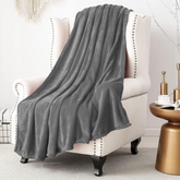 Grey Flannel Blanket