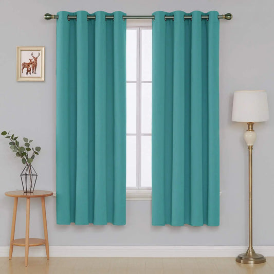 Thermal thick Blackout eyelet Curtains