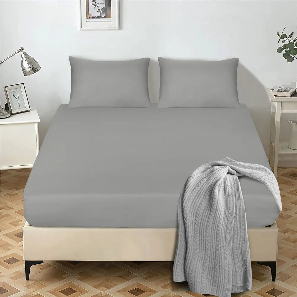 Extra Deep Fitted Sheet Grey