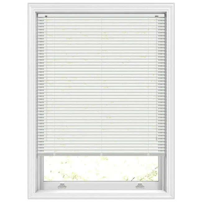 White PVC Venetian Blinds 25mm Slats Window Blind RoyalHomeFurnishing