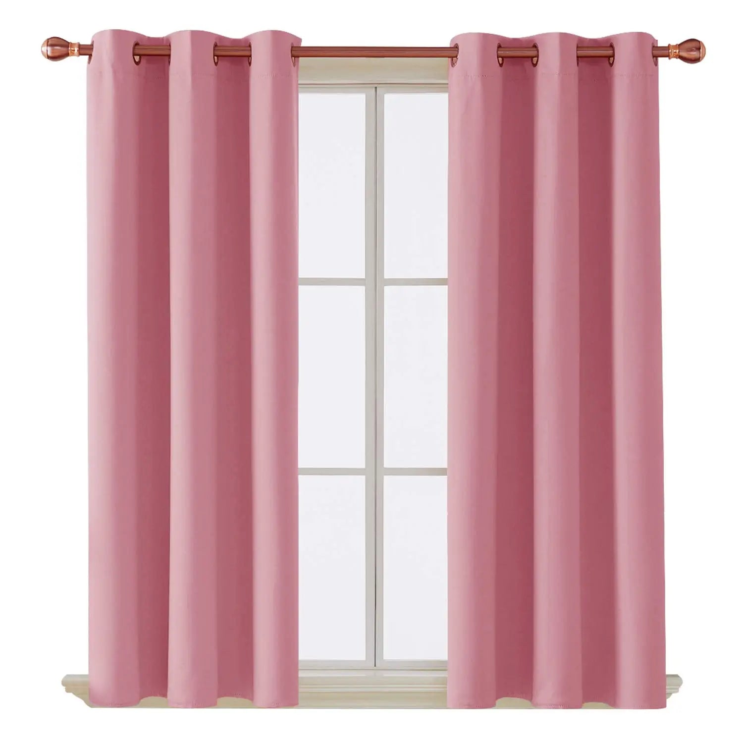 Thermal thick Blackout eyelet Curtains 