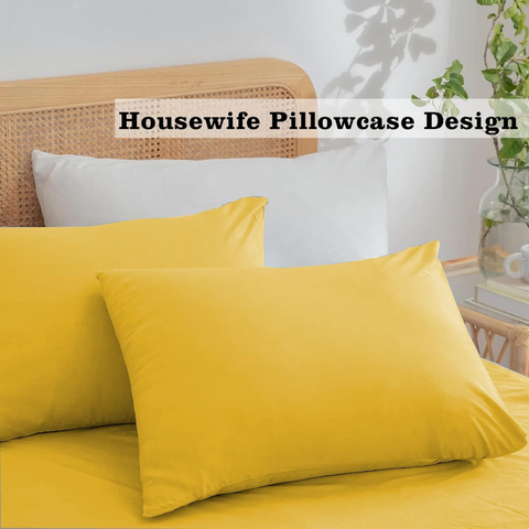 Duvet Cover set - Microfiber plain polyester fabric