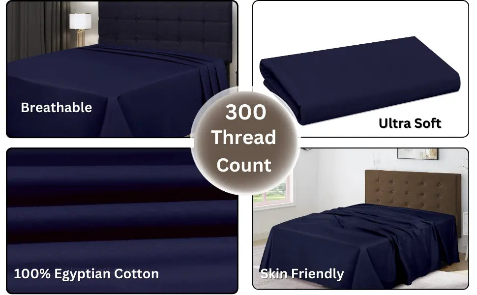 egyptian cotton flat sheets 300 thread count