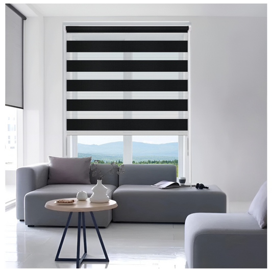 zebra blinds -Day and night roller blinds for window Dual layer fabric Child safety