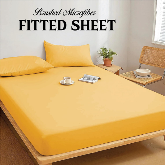 brushed microfiber fitted sheets