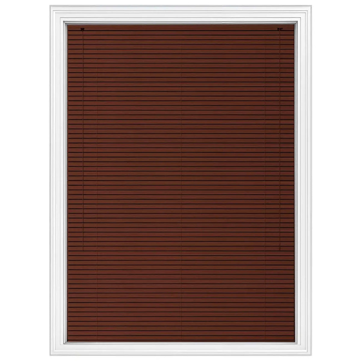 Wholesale Walnut PVC Venetian Blinds 25mm Slats Wood Grain Effect Window Blind RoyalHomeFurnishing