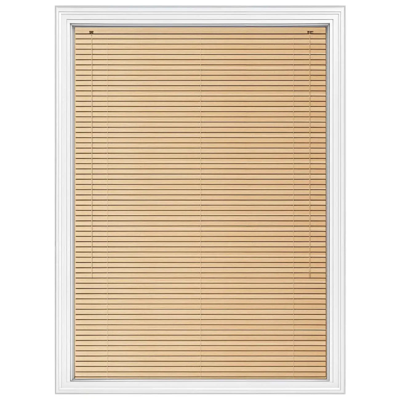 Wholesale Natural PVC Venetian Blinds 25mm Slats Wood Grain Effect Window Blind RoyalHomeFurnishing