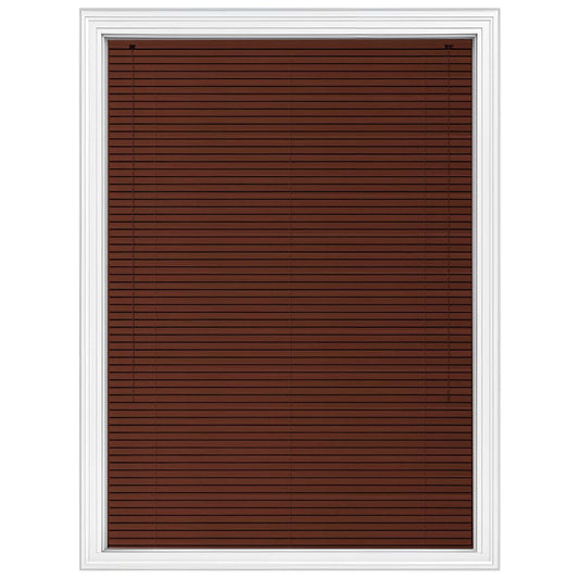 Walnut PVC Venetian Blinds 25mm Slats Wood Grain Effect Window Blind RoyalHomeFurnishing