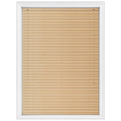 Natural PVC Venetian Blinds 25mm Slats Wood Grain Effect Window Blind RoyalHomeFurnishing