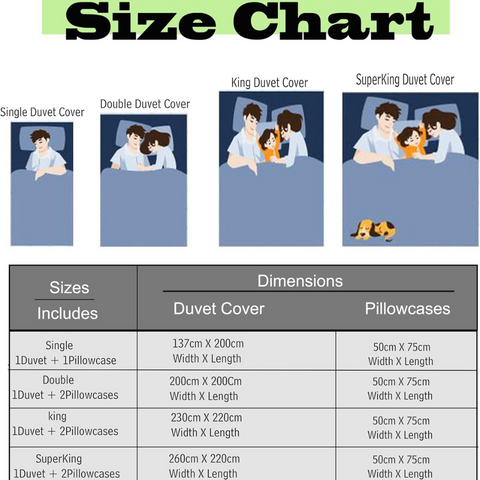 Microfiber Reversible Duvet Cover- Blue& light blue Plain Bedding Sets