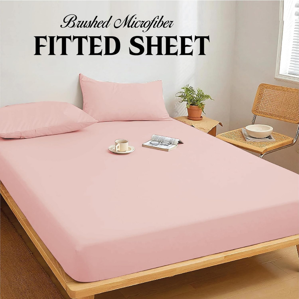 brushed microfiber fitted sheets
