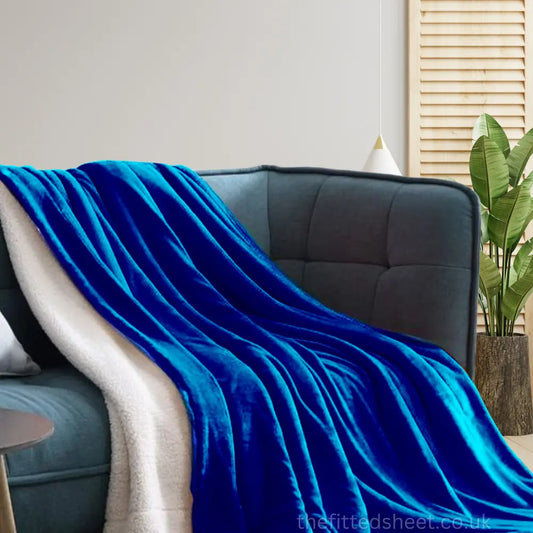 fleece sherpa blanket