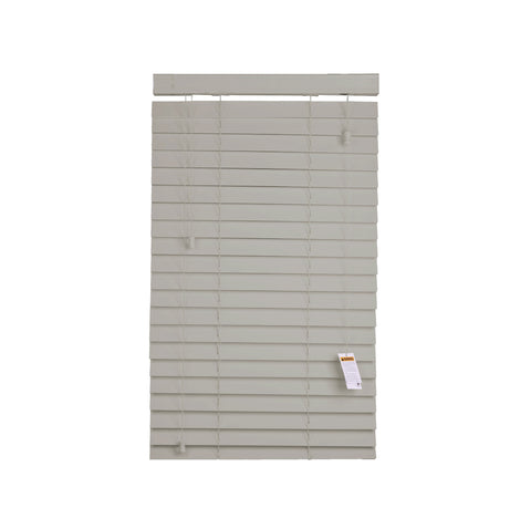 Faux Wood Blind 50MM Slats Grey Window Venetian Blinds RoyalHomeFurnishing