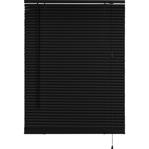 Black PVC Venetian Blinds 25mm Slats Window Blind RoyalHomeFurnishing