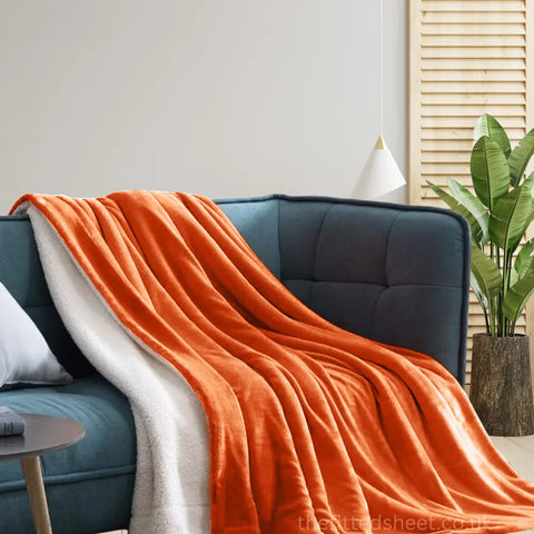 fleece sherpa blanket