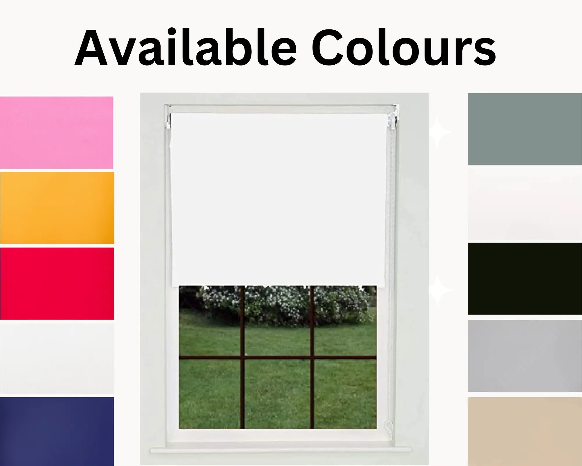 roller blinds Colors