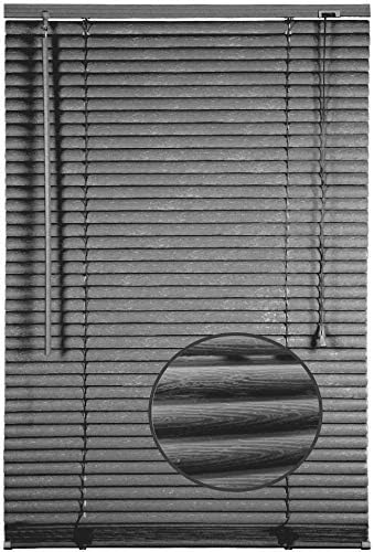 pvc embossed blind grey