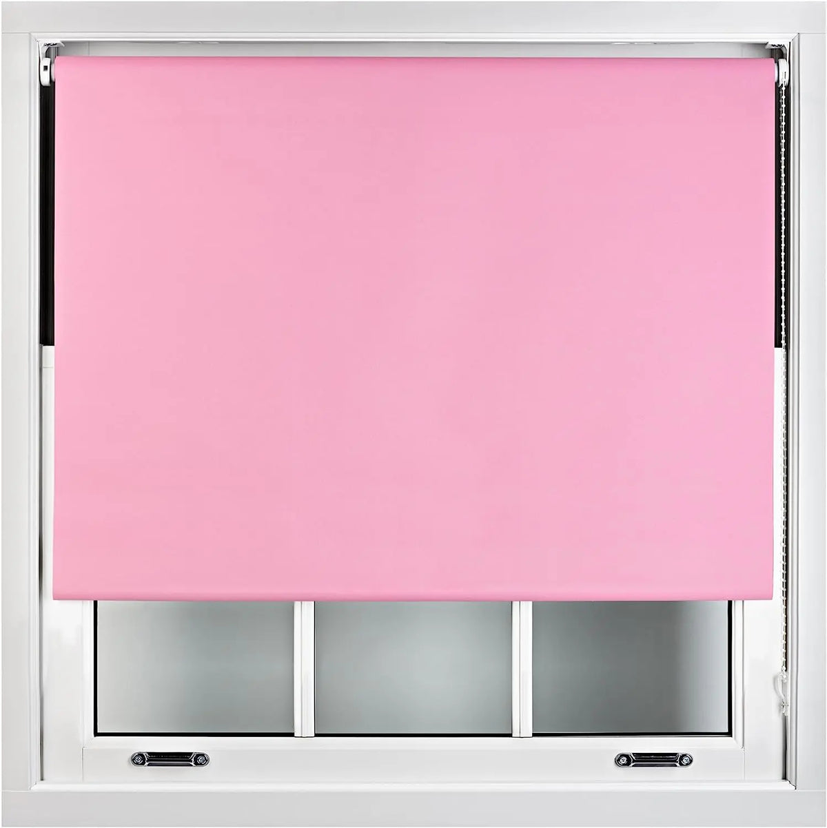 black out blinds pink