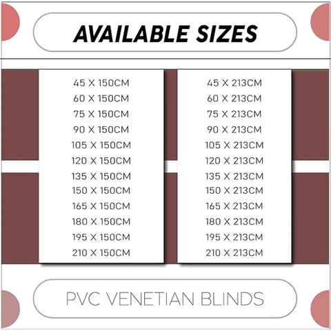 pvc blinds for windows