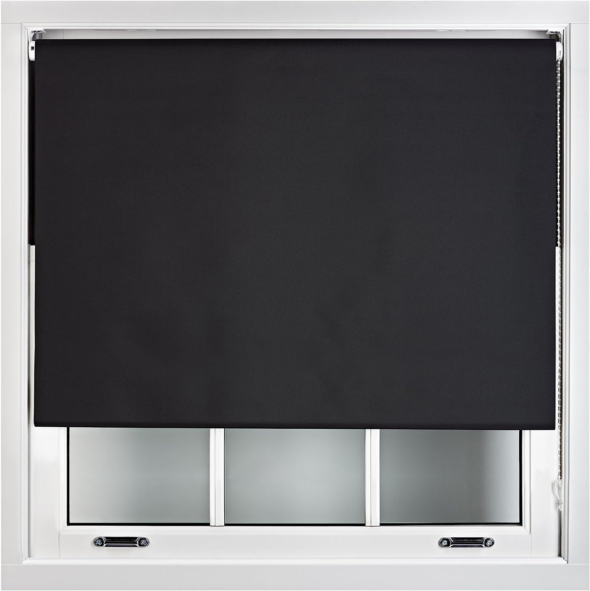 blackout roller blinds black