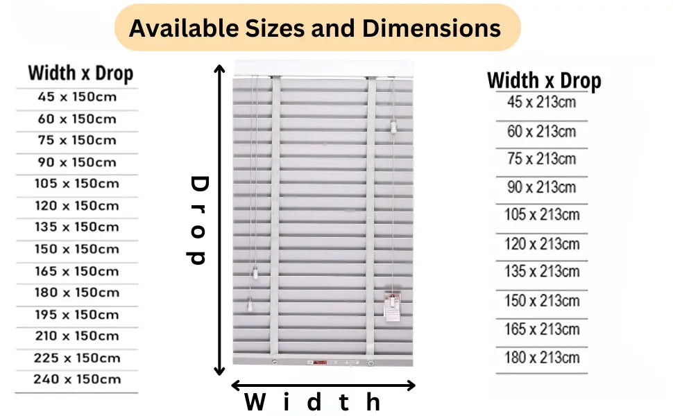 faux wood blind