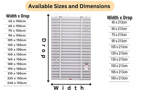 faux wood blind