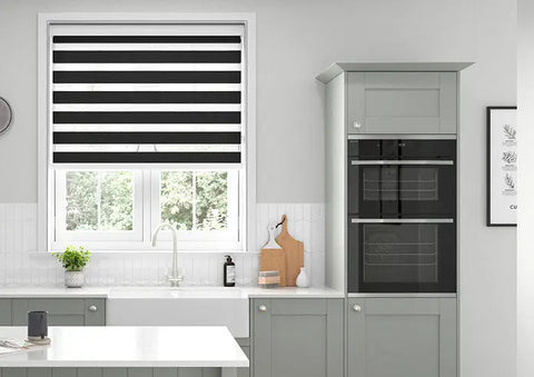 day and night blackout blinds black