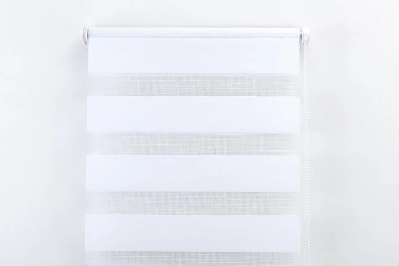 day and night roller blind white