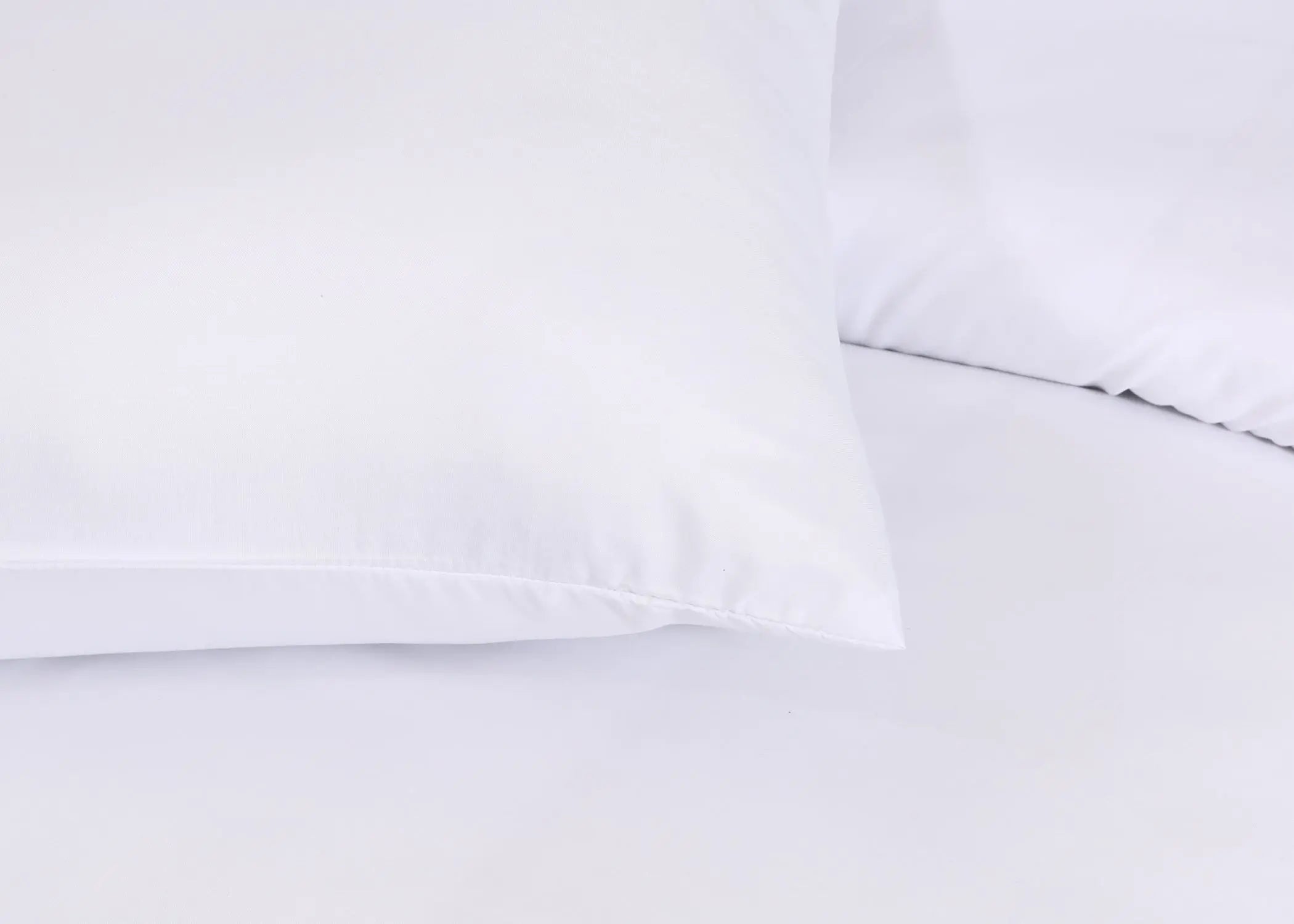 microfiber plain duvet cover pillowcase white