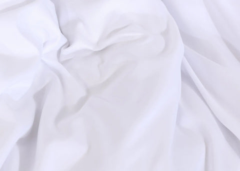 microfiber plain bedding set white