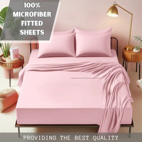 100% microfiber fitted sheets