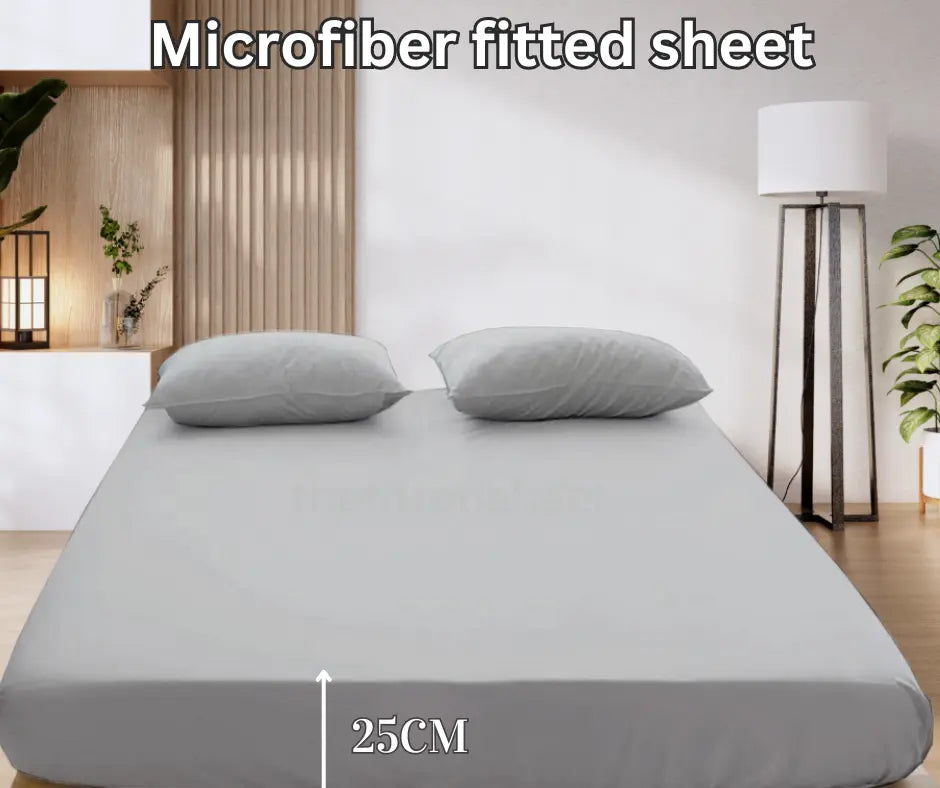 microfiber fitted sheet 