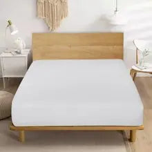  Polycotton Bed Sheets White