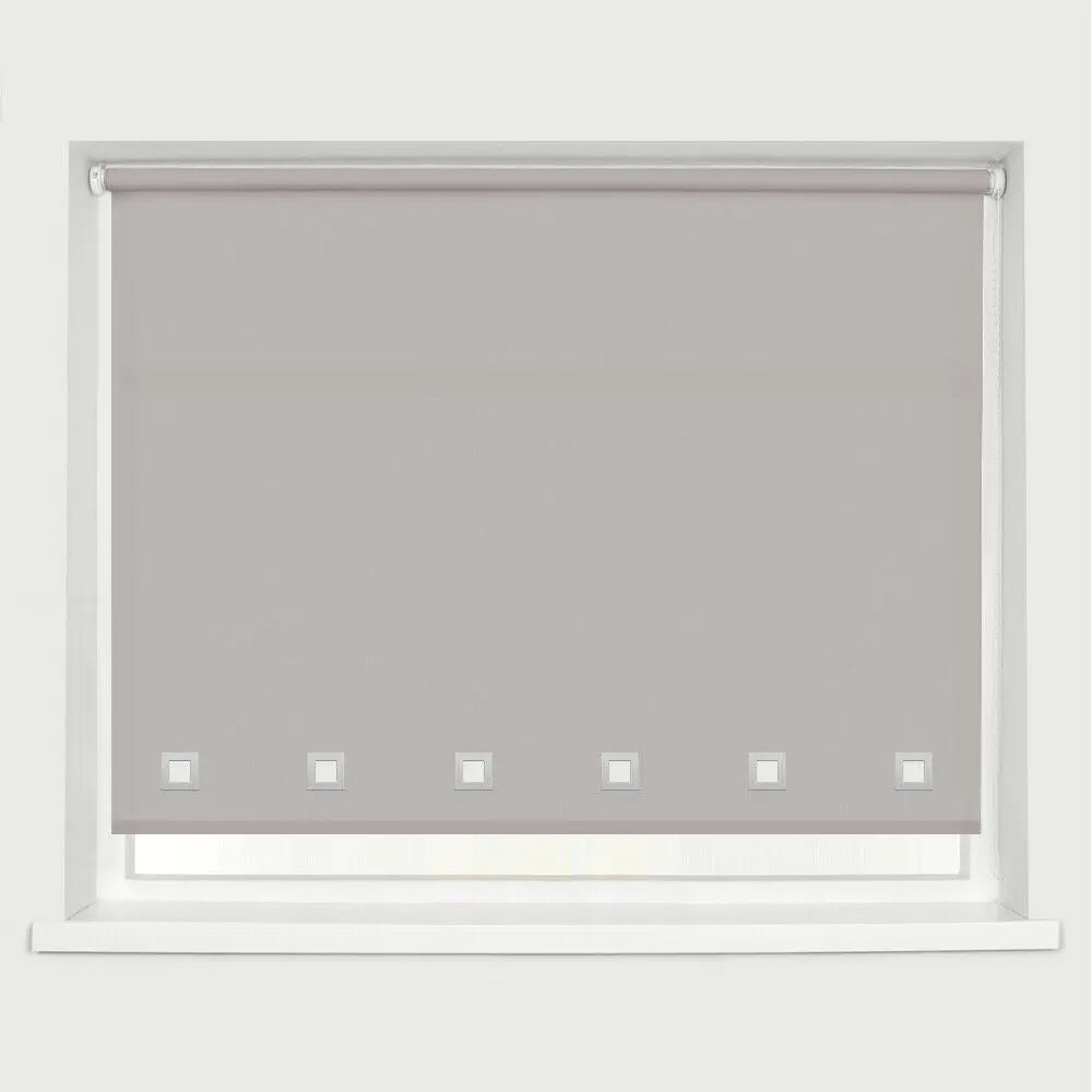 Wholesale Daylight Blinds Square Eyelet Roller Blind - Light Grey RoyalHomeFurnishing