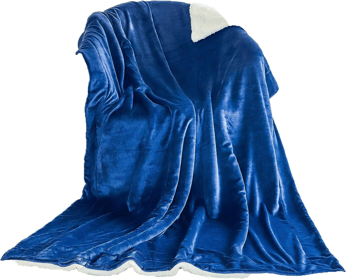 blanket throw	navy