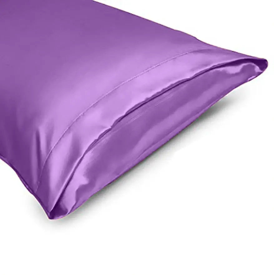 silk pillow cases lilac