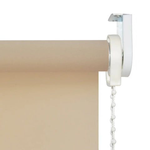 square eyelet roller blind cappuccino