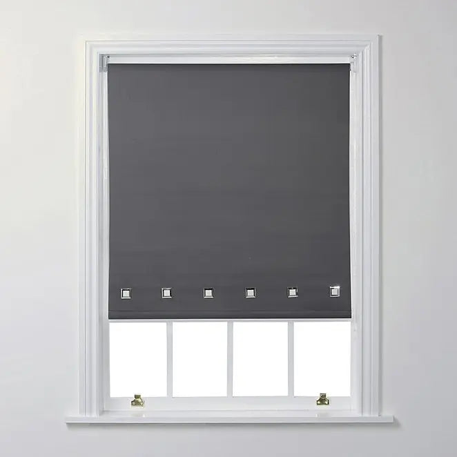 square eyelet blinds charcoal