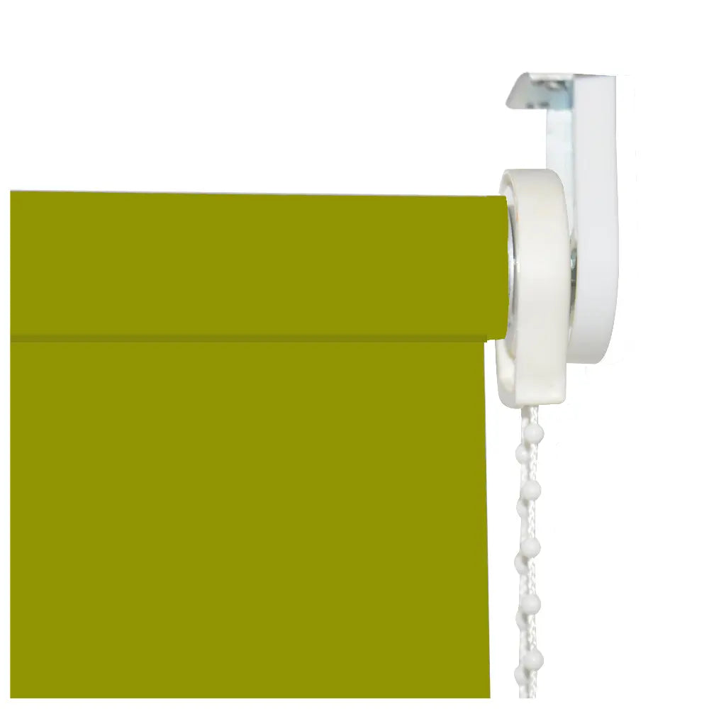 eyelet roller blind lime 