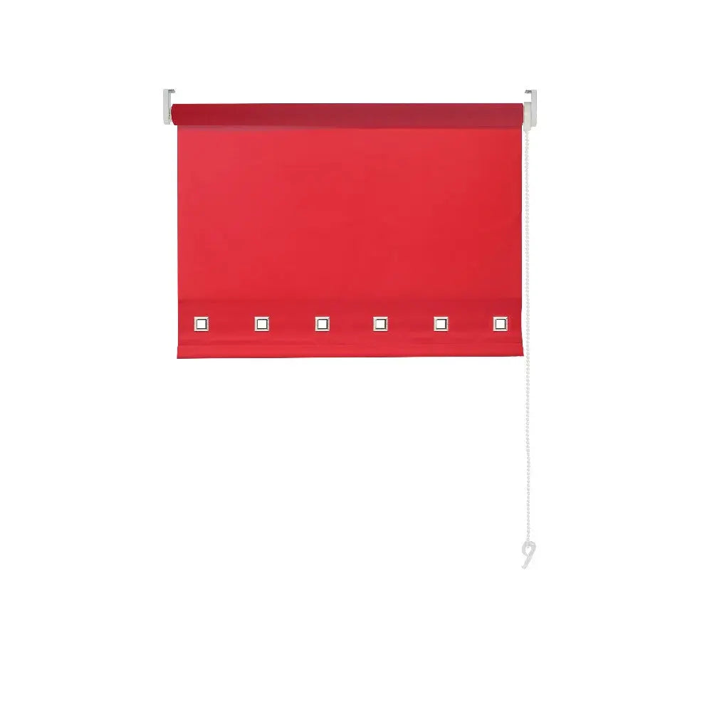 daylight roller blind red