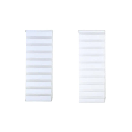 Day and Night Blinds Zebra Roller blinds - White RoyalHomeFurnishing