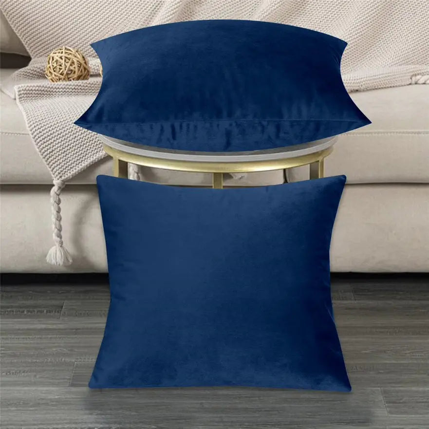 sofa cushion covers navy