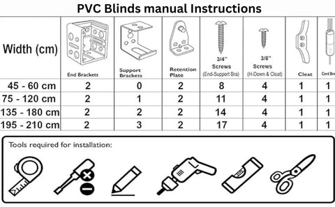 pvc window blinds