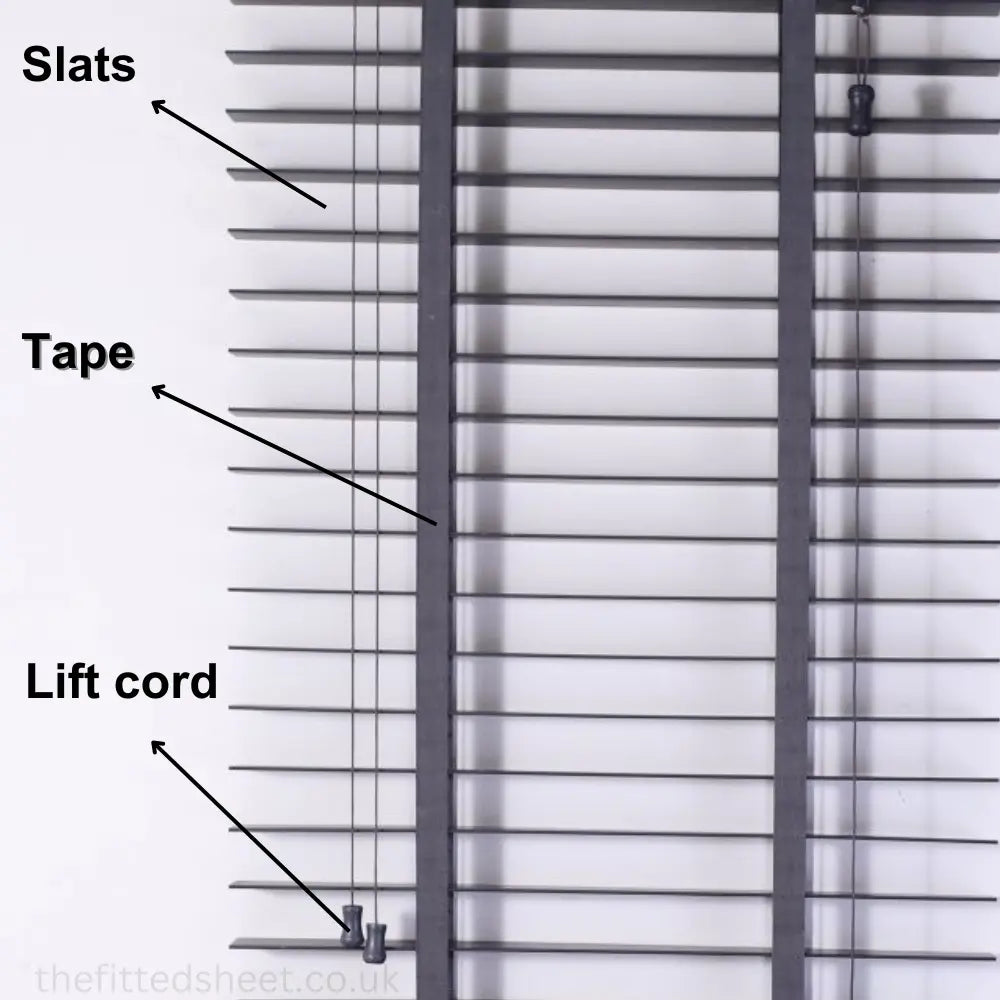 faux wooden blinds