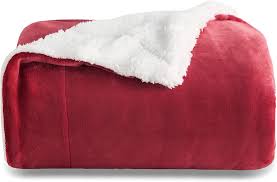 fleece blanket red