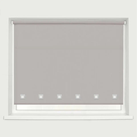 Wholesale Daylight Blinds Square Eyelet Roller Blind - Light Grey RoyalHomeFurnishing