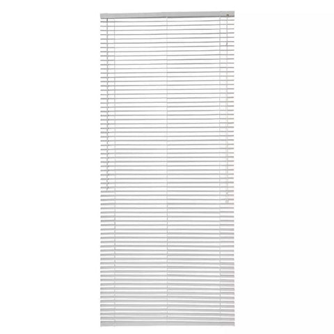 White PVC Venetian Blinds 25mm Slats Window Blind RoyalHomeFurnishing