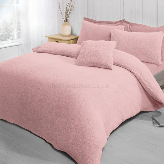 teddy fleece duvet sets